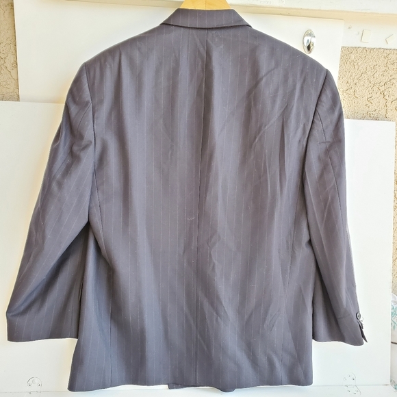 High Quality Blazer Jacket  Dark Blue Sz 46R - Picture 3 of 8